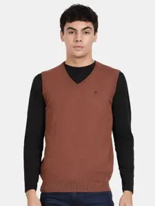 t-base Ribbed V-neck Sweater Vest