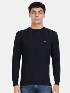 t-base Ribbed Cotton Sweatshirt