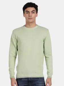 t-base Round Neck Pullover Cotton Sweatshirt