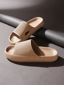 Truffle Collection Women Textured Sliders