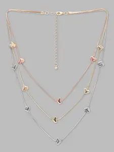 Globus Gold-Plated Layered Statment Necklace