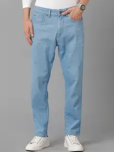 Voi Jeans Men Slim Fit Mid-Rise Clean Look Stretchable Jeans