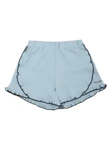 Peter England Girls Mid Rise Shorts