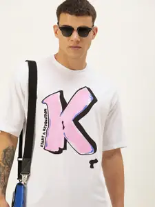 Kook N Keech Printed Oversized Pure Cotton T-shirt