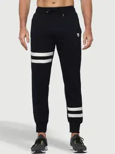 Mark Leute Men Mid-Rise Striped Joggers