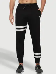 Mark Leute Men Mid-Rise Striped Joggers