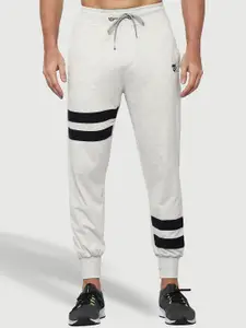 Mark Leute Men Mid-Rise Striped Joggers