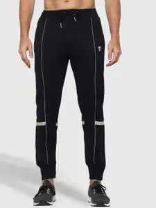 Mark Leute Men Mid-Rise Striped Joggers