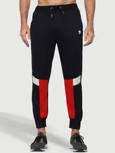 Mark Leute Men Mid-Rise Colourblocked Joggers