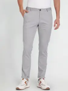 Arrow Sport Men Original Slim Fit Low-Rise Trousers