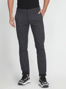 Arrow Sport Men Solid Slim Fit Chinos Trousers