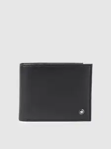 Louis Philippe Men Solid Two Fold Wallet
