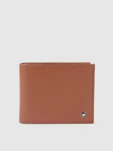 Louis Philippe Men Sustainable Two Fold Wallet