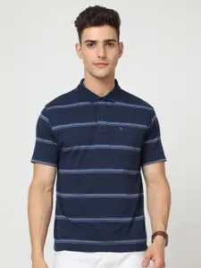 Classic Polo Striped Polo Collar Cotton T-shirt