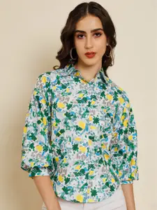 BAESD Comfort Floral Opaque Printed Casual Shirt