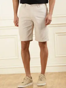 HACKETT LONDON Men Mid Raise Cotton Shorts
