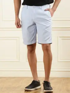 HACKETT LONDON Men Mid Raise Cotton Shorts