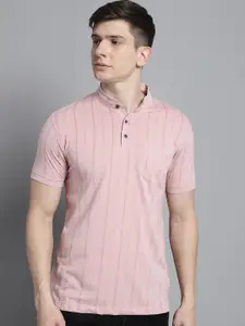 VENITIAN Striped Cotton T-shirt