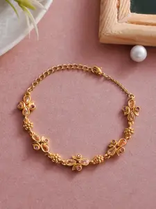 Voylla Women Gold-Plated Link Bracelet