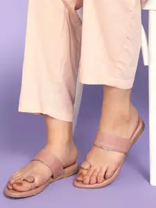 Paragon Lightweight And Ultra Comfortable One Toe Flats