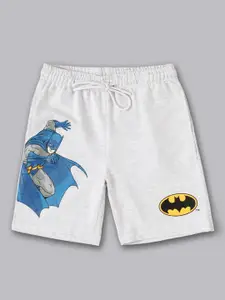 Kids Ville Boys Batman Printed Cotton Shorts