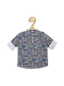 Allen Solly Junior Boys Floral Printed Pure Cotton Casual Shirt