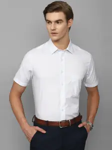 Louis Philippe Slim Fit Striped Pure Cotton Formal Shirt