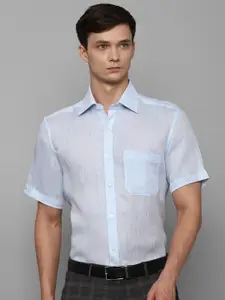 Louis Philippe Slim Fit Pure Linen Formal Shirt