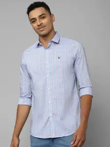 Allen Solly Slim Fit Checked Cotton Casual Shirt
