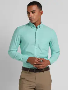 Peter England Elite Slim Fit Pure Cotton Formal Shirt