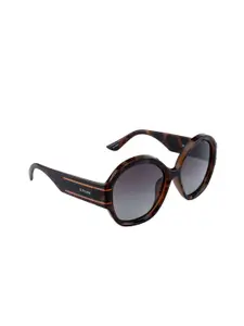 OPIUM Lens & Round Sunglasses with Polarised and UV Protected Lens OP-10083-C02