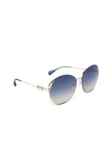 OPIUM Lens & Butterfly Sunglasses with UV Protected Lens OP-10076-C02