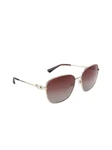 OPIUM Lens & Rectangle Sunglasses with Polarised and UV Protected Lens OP-10074-C02