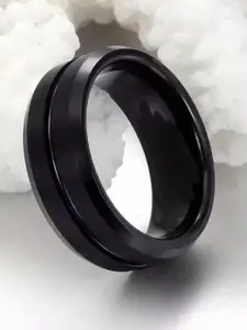 MEENAZ Set of 2 Band Finger Ring