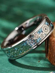 MEENAZ Silver-Plated Finger Ring