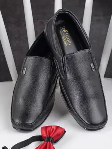 Action Men Textured Formal Slip-On Shoes