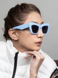 Ted Smith Women Cateye Sunglasses With UV Protected Lens TERISA_C4