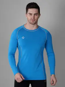 NIVIA Raglan Sleeves Compression Sports T-shirt