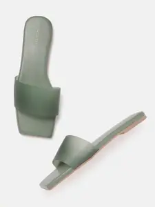 Van Heusen Woman Open Toe Flats