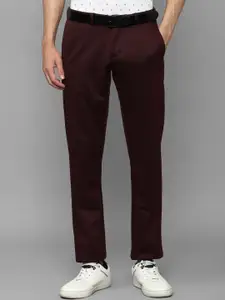 Allen Solly Men Slim Fit Mid-Rise Regular Trousers
