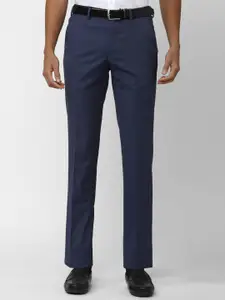 V Dot Men Skinny Fit Formal Trousers