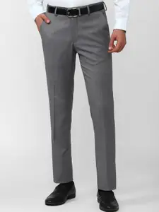 V Dot Men Skinny Fit Formal Trousers