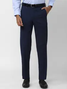 Van Heusen Men Mid-Rise Formal Trousers