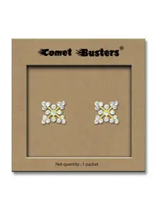 Comet Busters Contemporary Stone Studs Non Piercing Ear Stickers