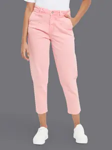 Allen Solly Woman Clean Look Stretchable Cropped Jeans