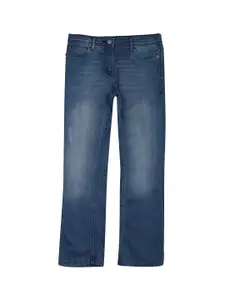 Peter England Girls Clean Look Light Fade Jeans