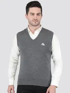 Monte Carlo Men V-Neck Woollen Sweater Vest