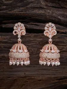 Kushal's Fashion Jewellery Embellished Bridal Cubic Zirconia Gold-Plated Pendants