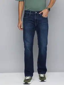 Levis Men Light Fade Stretchable Slim Bootcut Fit Casual Jeans
