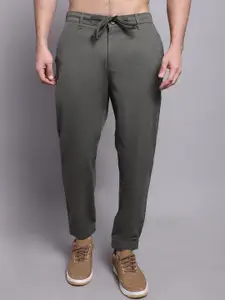 Cantabil Men Mid-Rise Cotton Joggers